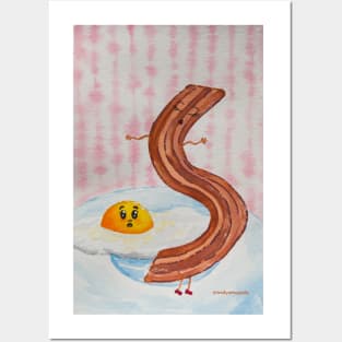 Savory Bacon and Egg Posters and Art